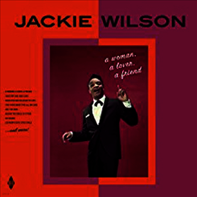 Jackie Wilson — A Woman, A Lover, A Friend (+ 2 Bonus Tracks) (Limited Edition) 앨범 커버