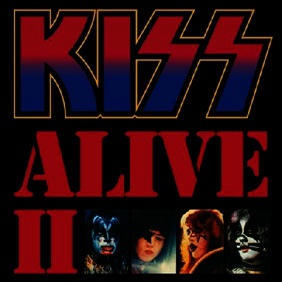 Kiss — Alive II (Gatefold Cover) 앨범 커버