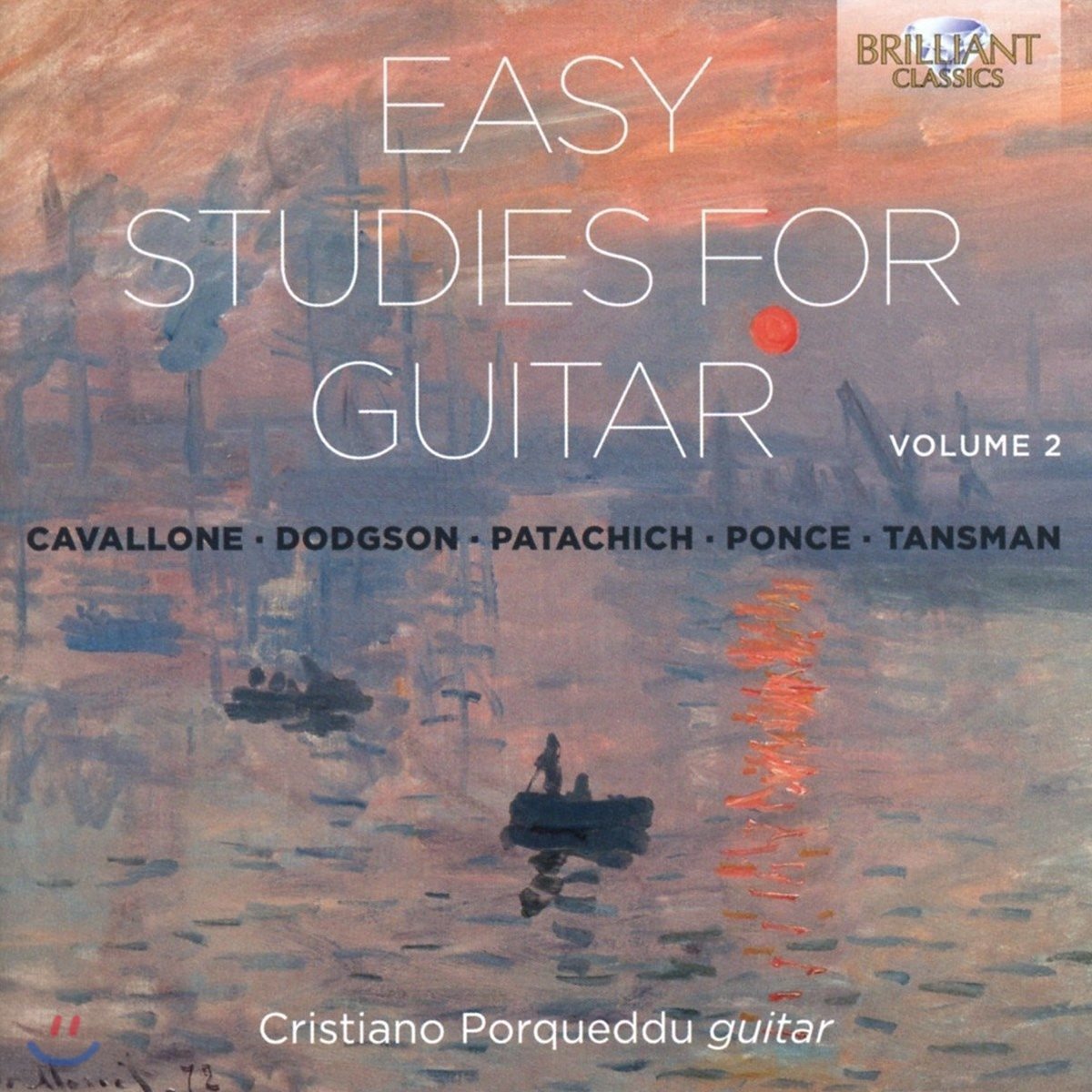 Cristiano Porqueddu 기타를 위한 쉬운 연습곡 2집 - 카발로네 / 퐁세 / 탄스만 (Easy Studies for Guitar Volume 2)