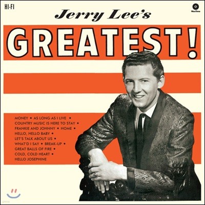 Jerry Lee Lewis (  ̽) - Jerry Lee's Greatest! [LP]
