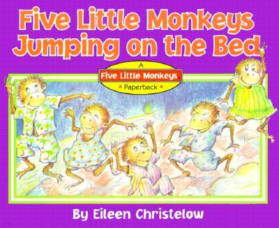 Five Little Monkeys Jumping on the Bed with Book