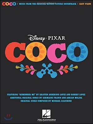 Disney Pixar Coco : Music from the Original Motion Picture Soundtrack (Easy Piano) 디즈니 픽사 코코 악보집 (초급 피아노)