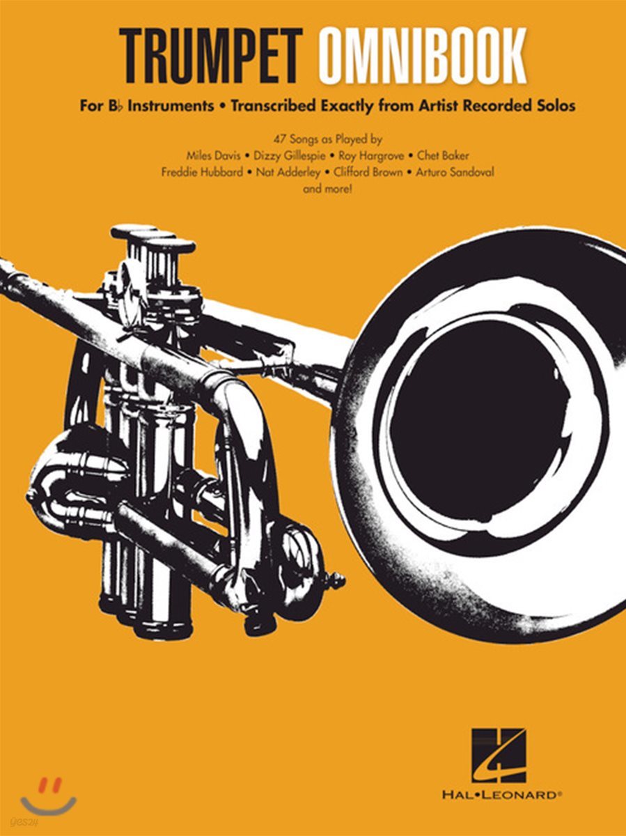 Trumpet Omnibook Sheet Music for B-Flat Instruments Jazz Transcriptions from Dizzy Gillespie, Miles Davis, Clifford Brown, Freddie Hubbard, and More T