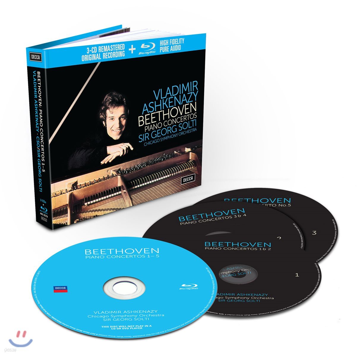 Vladimir Ashkenazy 베토벤: 피아노 협주곡 전곡집 - 블라디미르 아쉬케나지 (Beethoven: Piano Concertos)