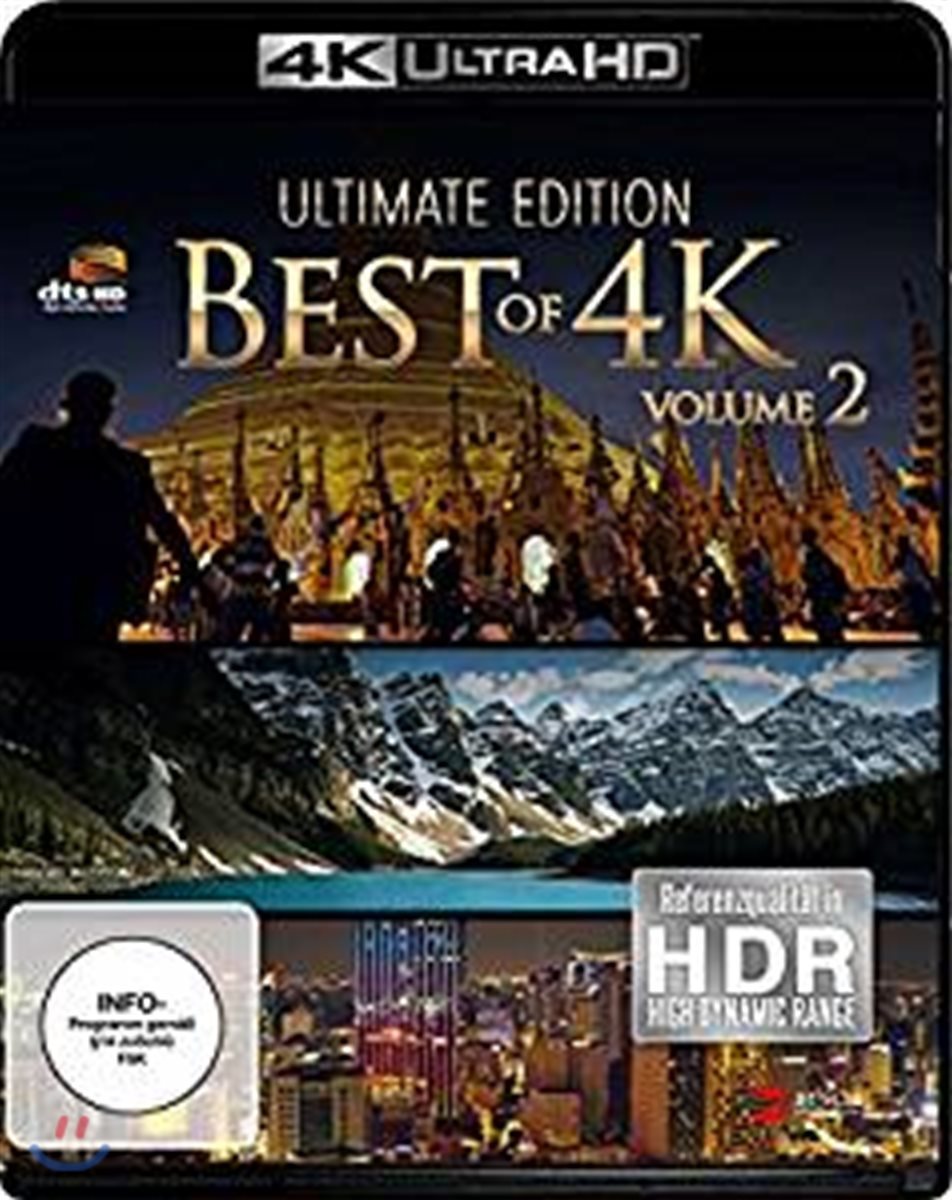 Best Of 4K Vol.2 (단편 영상물 모음 2집) [4K Blu-Ray]