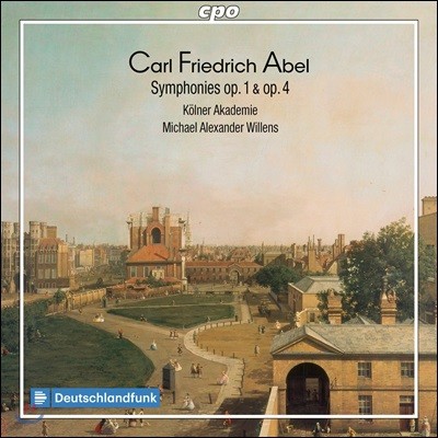 Michael Alexander Willens ƺ:  Op.1 & Op.4 (Carl Friedrich Abel: Symphonies)