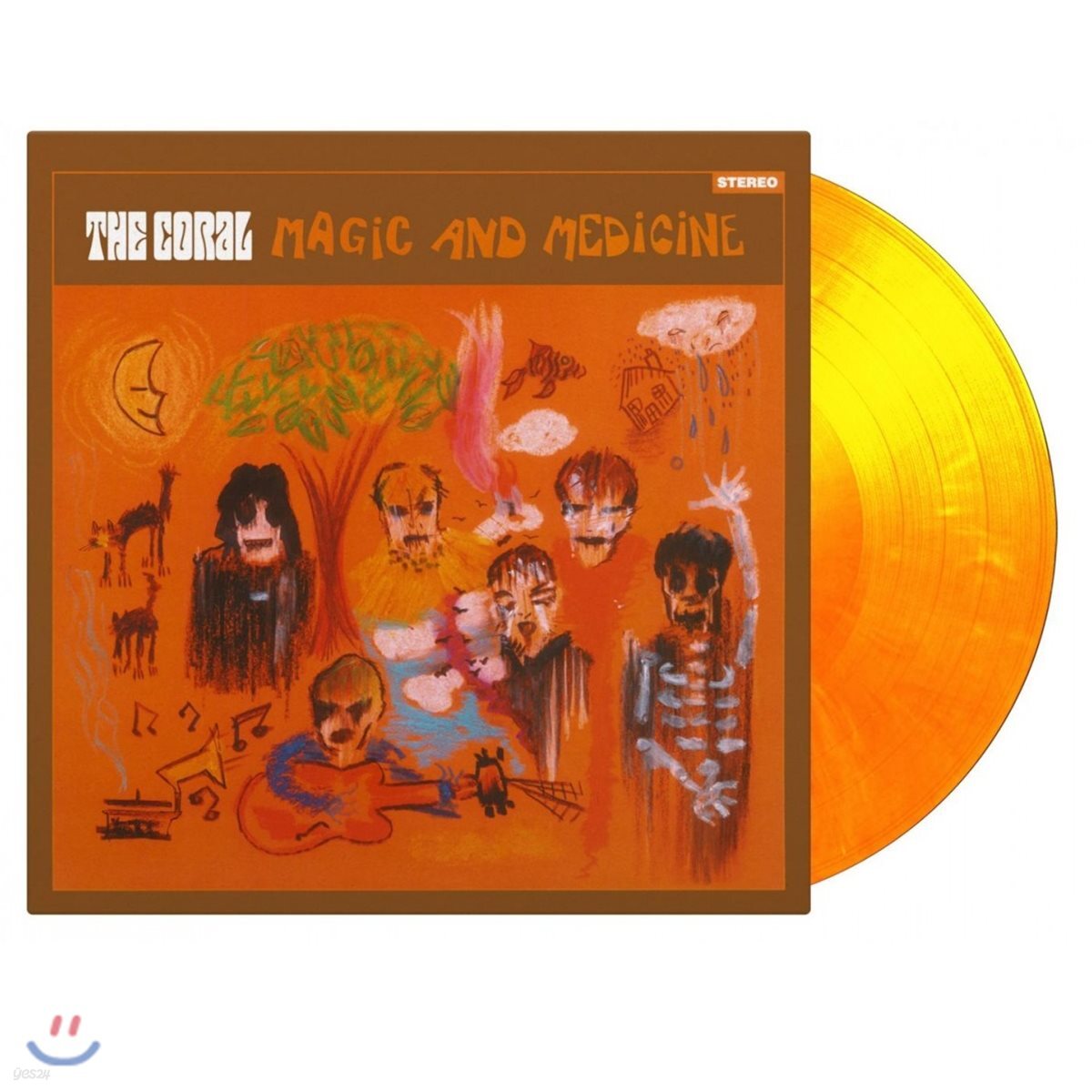 The Coral (코랄) - Magic and Medicine [플레이밍 컬러 LP]