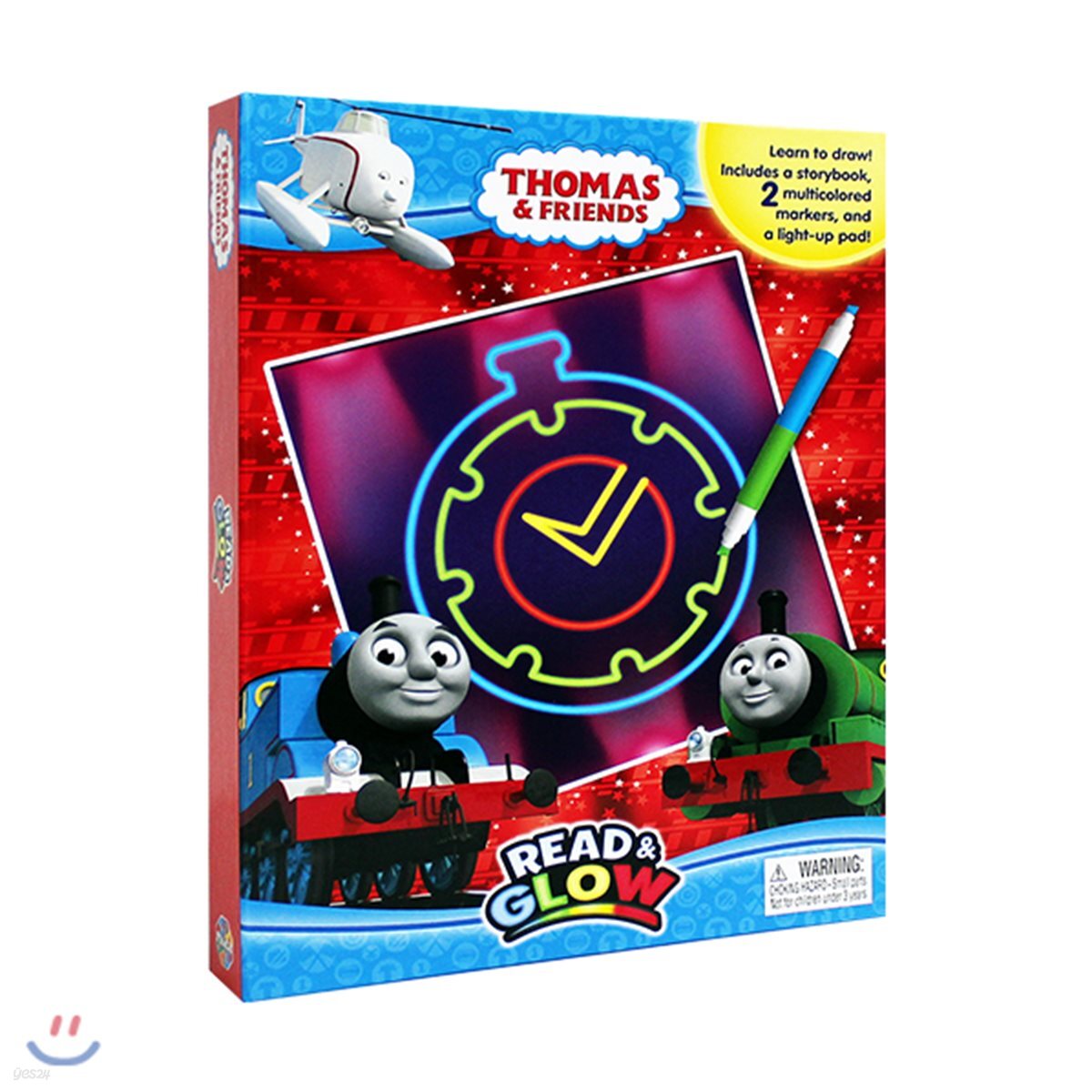 Thomas & Friends Read & Glow 네온사인 보드북