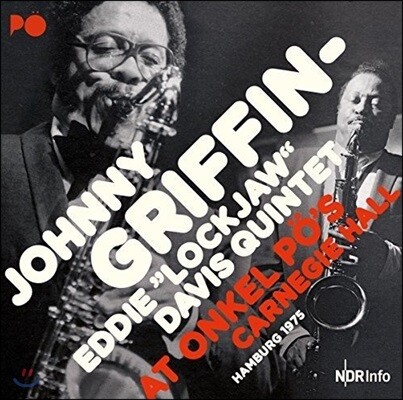 Johnny Griffin — At Onkel PO's Carnegie Hall Hamburg 1975 앨범 커버