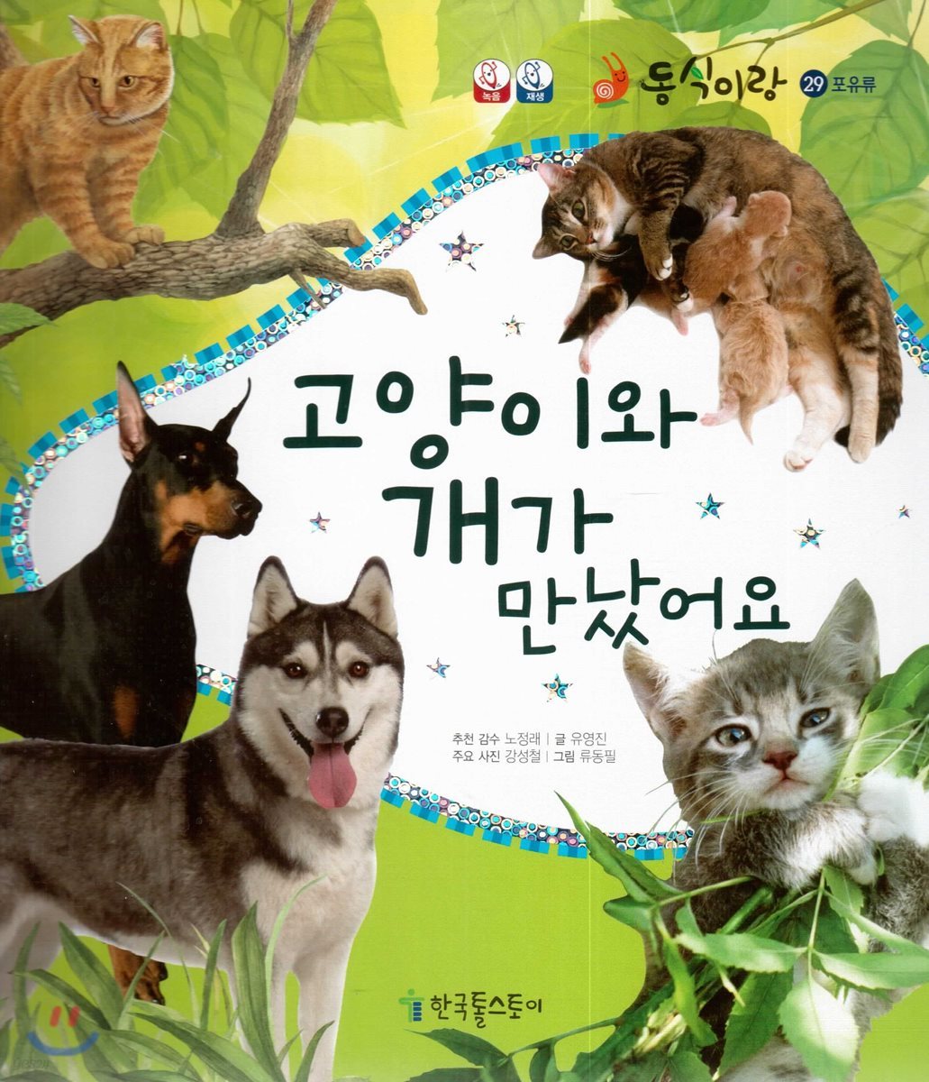동식이랑 29 고양이와 개가 만났어요