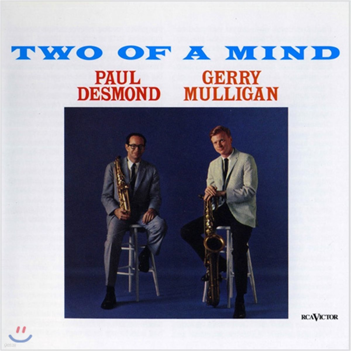 Paul Desmond &amp; Gerry Mulligan (폴 데스몬드 &amp; 게리 멀리건) - Two Of A Mind [LP]