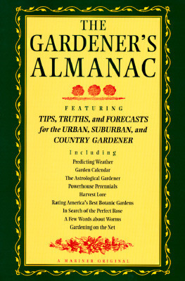 The Gardener's Almanac