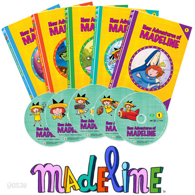 뉴매들라인 New Adventures of Madeline 5종세트 : 칼데콧 아더상 수장작