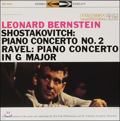 Leonard Bernstein Ÿںġ: ǾƳ ְ 2 / : ǾƳ ְ G (Shostakovitch & Ravel: Piano Concertos) [LP]