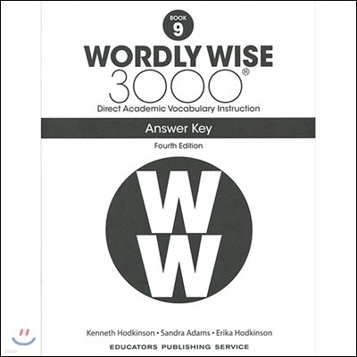 Wordly Wise 3000 Answer Key Grade 9, 4/E