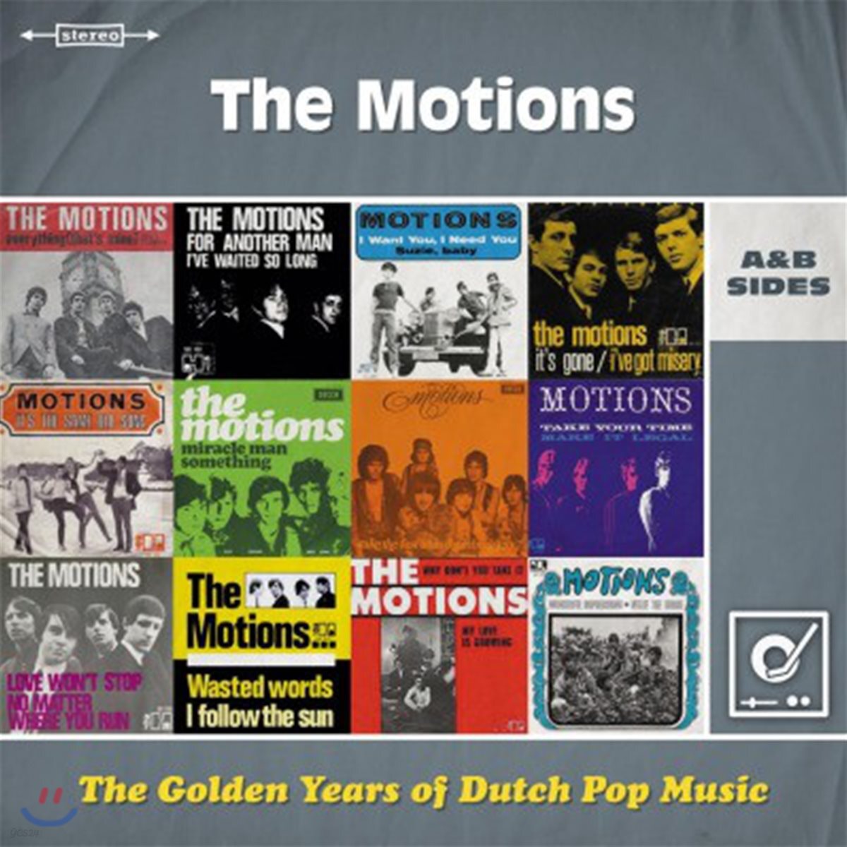 The Motions (더 모션스) - The Golden Years Of Dutch Pop Music : A&B Side [2 LP]
