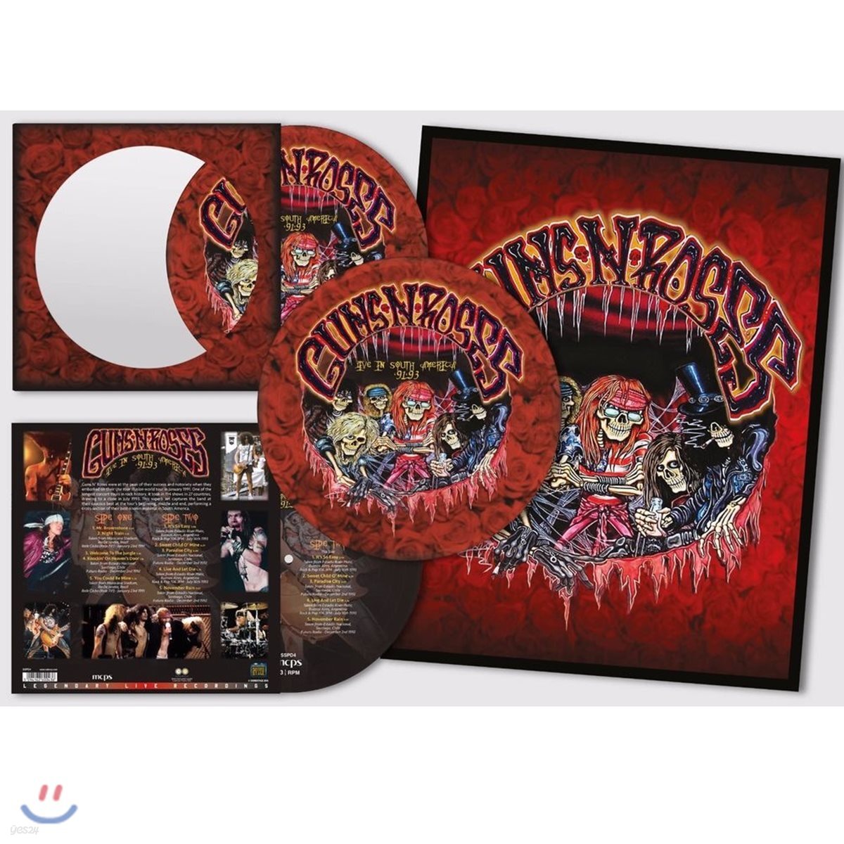 Guns N’ Roses (건즈 앤 로지스) - Live In South America 91-93 [픽쳐디스크 LP]