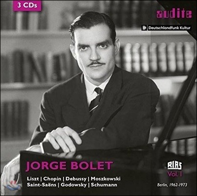 Jorge Bolet 호르헤 볼레 - RIAS 레코딩 1집: 리스트 / 쇼팽 / 드뷔시 / 생상스 외 (RIAS Recording Vol.1)