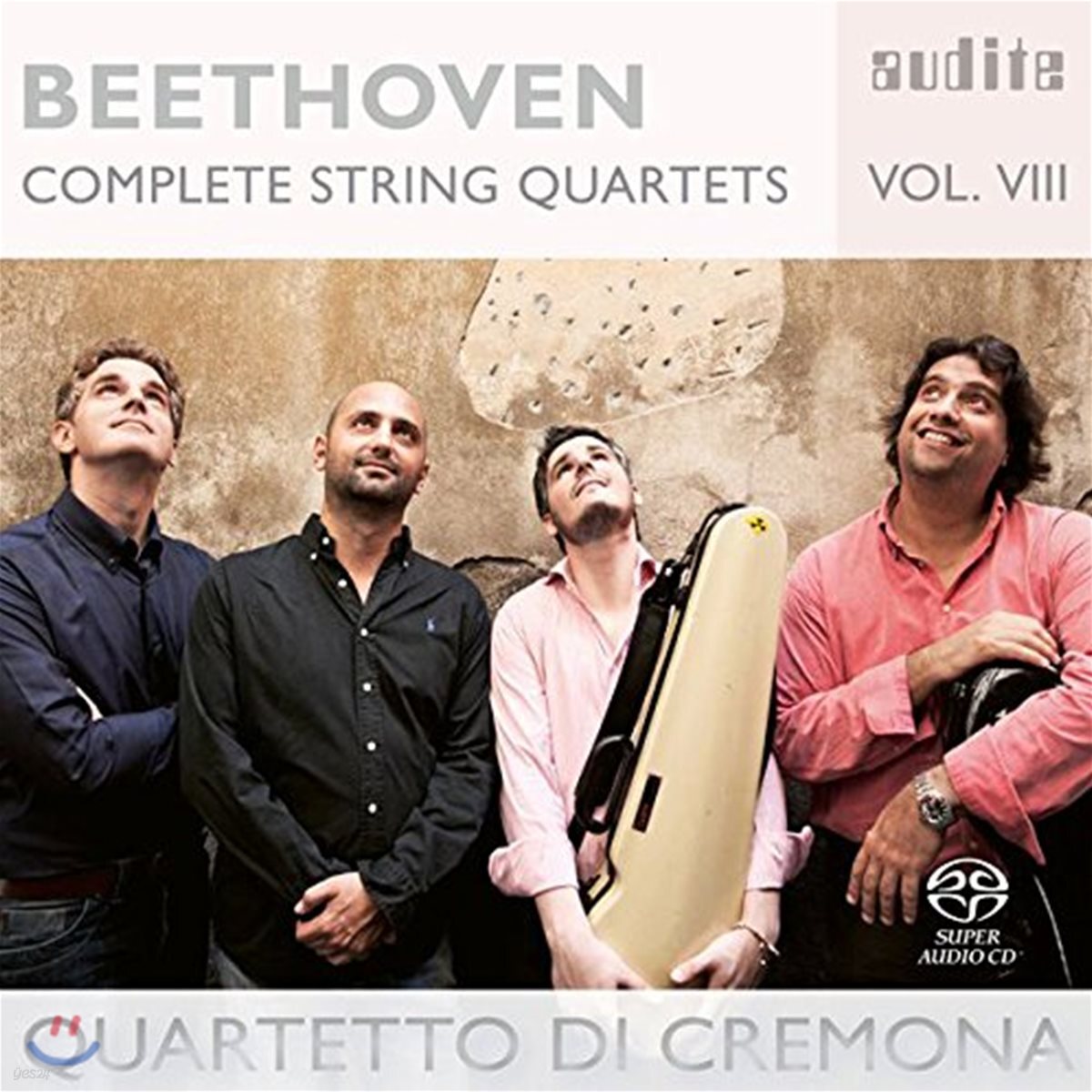 Quartetto di Cremona 베토벤: 현악 사중주 전곡 8집 (Beethoven: Complete String Quartets Vol. VIII)