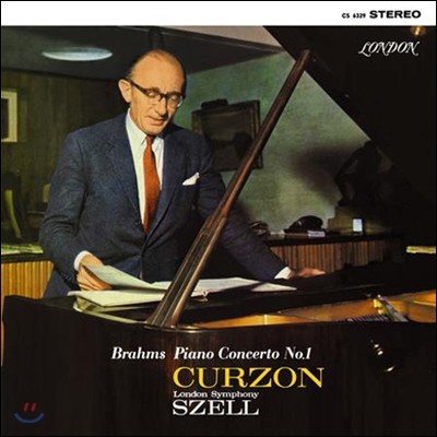 Clifford Curzon — Clifford Curzon 브람스: 피아노 협주곡 1번 (Brahms : Piano Concerto No.1) 클리포드 커즌 앨범 커버
