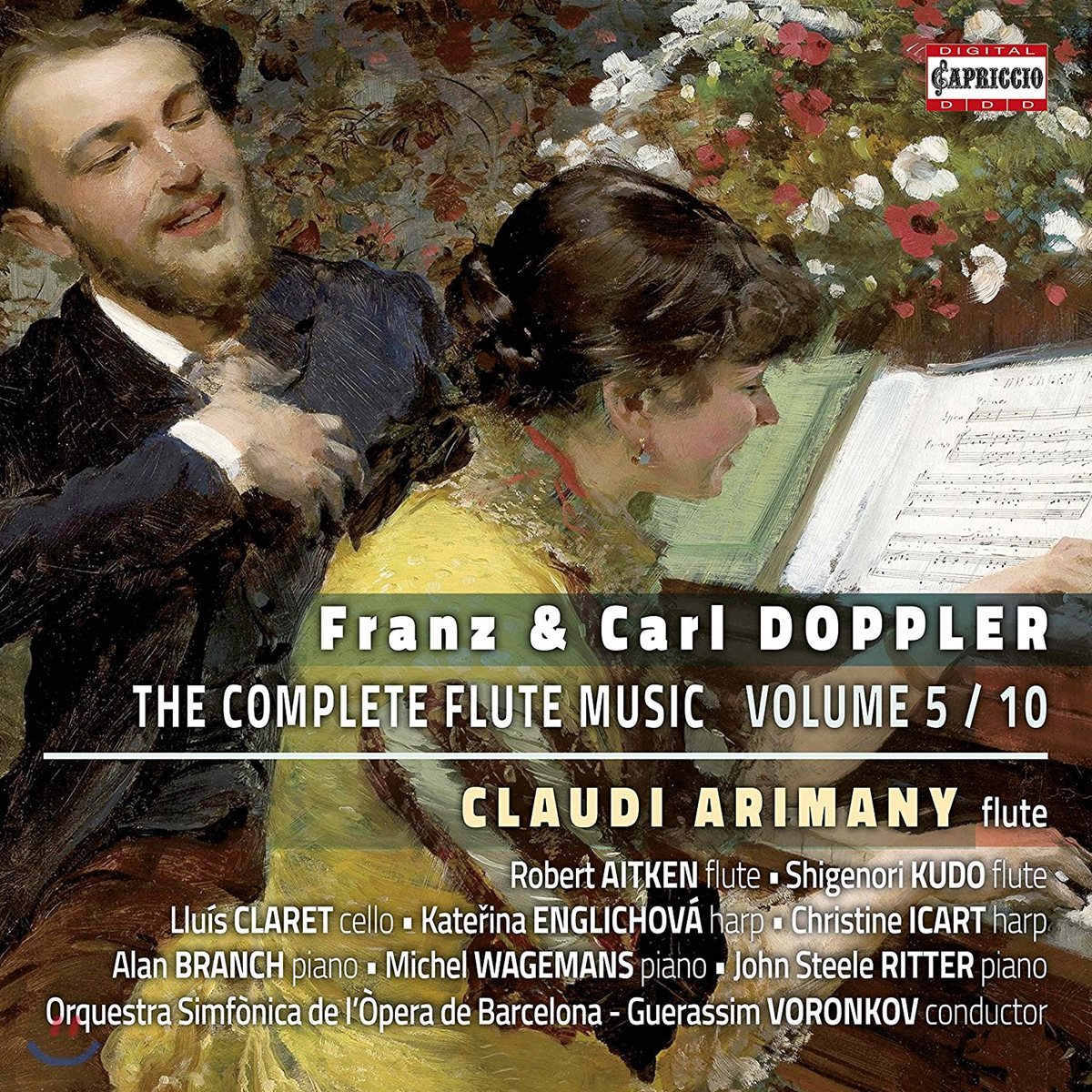 Claudi Arimany 프란츠 &amp; 칼 도플러: 플루트 음악 전곡 5집 (Franz &amp; Carl Doppler: The Complete Flute Music Vol.5 / 10)