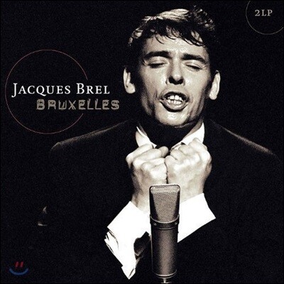 Jacques Brel — Bruxelles 자크 브렐 1961년 파리 라이브 앨범 커버