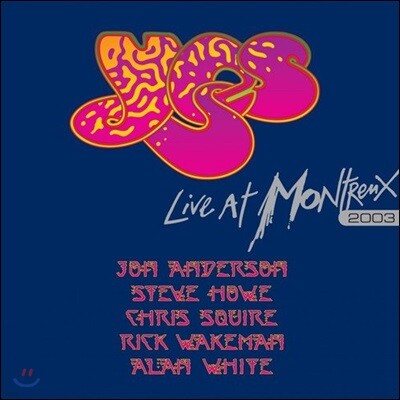 Yes,Jon Anderson,Steve Howe,Chris Squire,Rick Wakeman,Alan White — Yes (예스) - Live in Switzerland 2003 앨범 커버