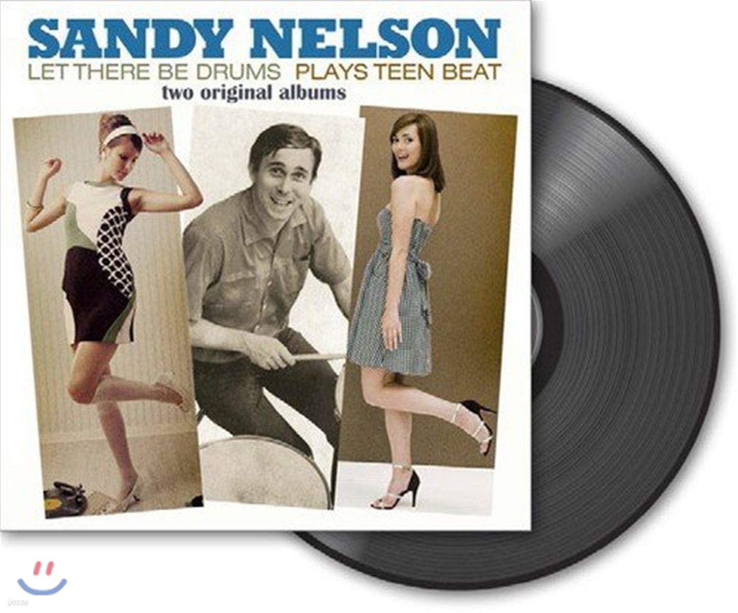 Sandy Nelson (샌디 넬슨) - Let There Be Drums/Plays Teen Beat [LP]