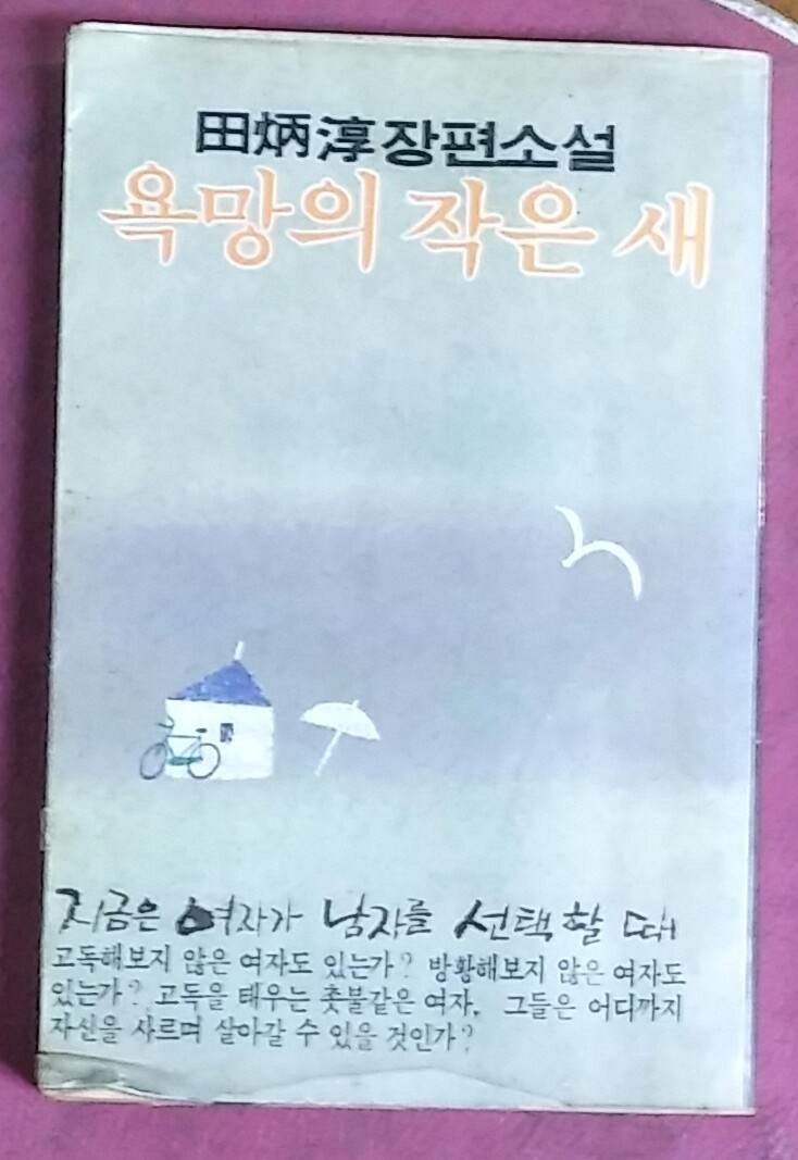 욕망의 작은 새 - 전병순 1981년초판본