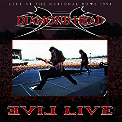 Diamond Head — Evil Live 앨범 커버