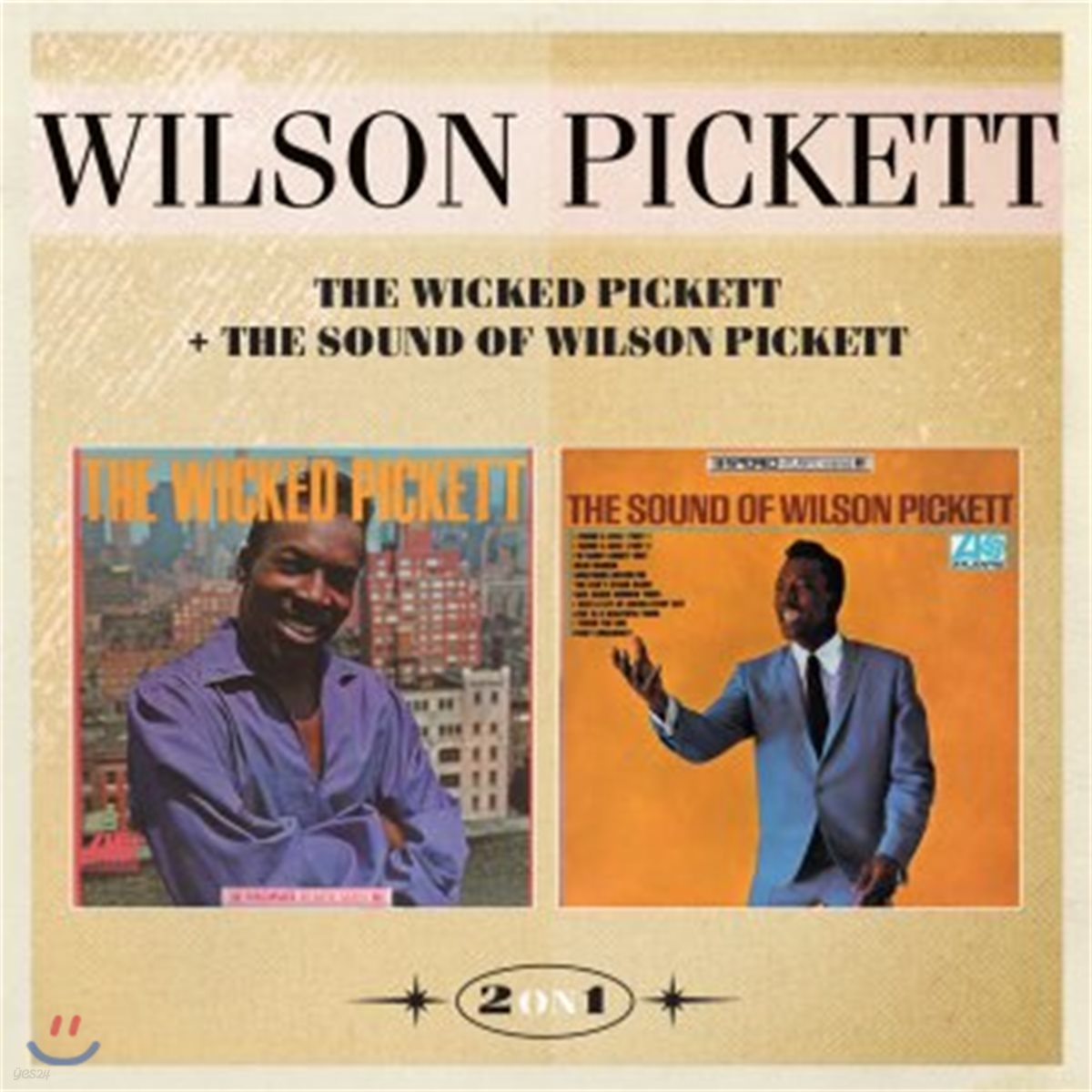 Wilson Pickett (윌슨 피켓) - The Wicked Pickett + The Sound of Wilson Pickett