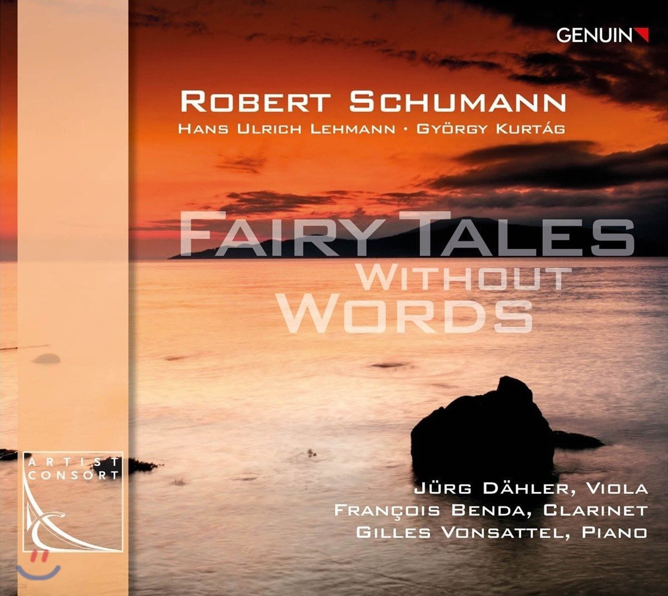 Jurg Dahler 슈만 / 레만 / 쿠르탁: 비올라와 클라리넷, 피아노 작품집 (Fairy Tales Without Words - Schumann / Lehmann / Kurtag)