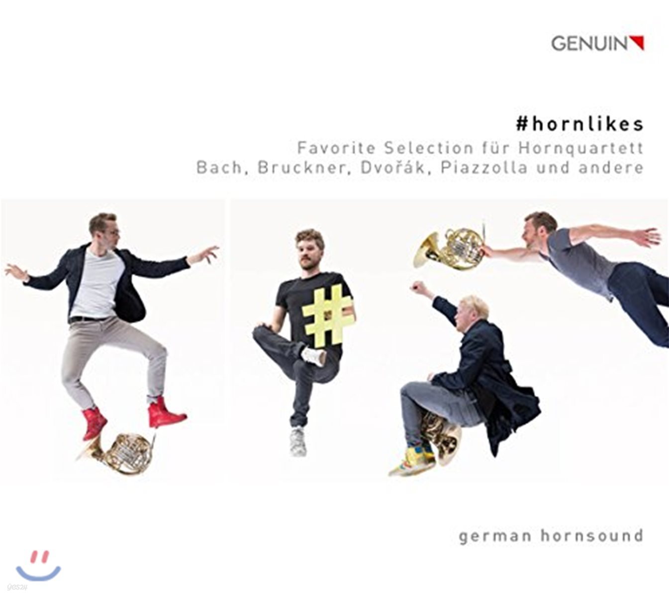 German Hornsound 호른 사중주 작품집 - 헨델 / 페르골레지 / 드보르작 / 브루크너 / 피아졸라 외 (#hornlikes - Horn Quartets)