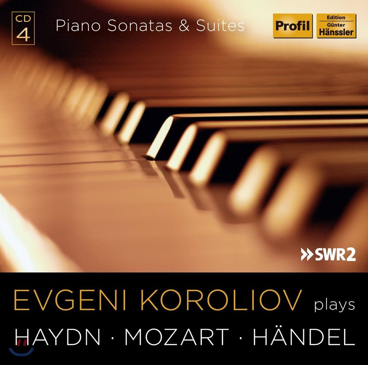 Evgeni Koroliov 하이든 / 모차르트 / 헨델: 피아노 소나타와 모음곡 (Haydn / Mozart / Handel: Piano Sonatas & Suites)