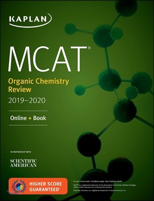 MCAT Organic Chemistry Review 2019-2020 + Online Access Card