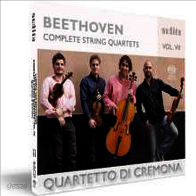 베토벤: 현악 사중주 2번 & 9번 (Beethoven: String Quartets Nos.2 & 9) (SACD Hybrid) - Quartetto di Cremona
