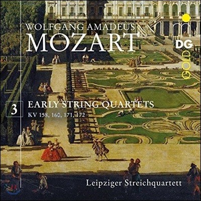 Leipziger Streichquartett 모차르트: 초기 현악 4중주 3집 - 5, 7, 11, 12번 (Mozart: Early String Quartets Vol.3)