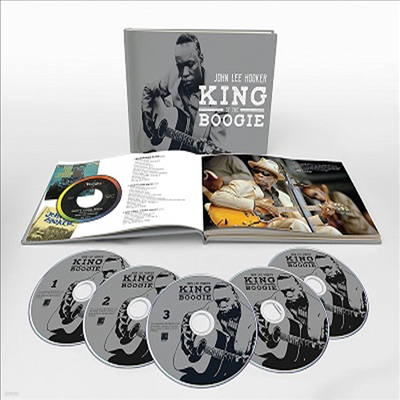John Lee Hooker - King Of The Boogie (5CD Boxset, Hard Cover, 54 Booklet)