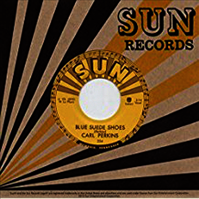 Carl Perkins — Blue Suede Shoes / Honey Don't! 앨범 커버