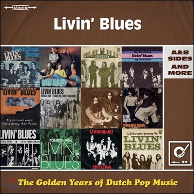 Livin' Blues (리빙 블루스) — The Golden Years Of Dutch Pop Music: A&B Sides & More 앨범 커버