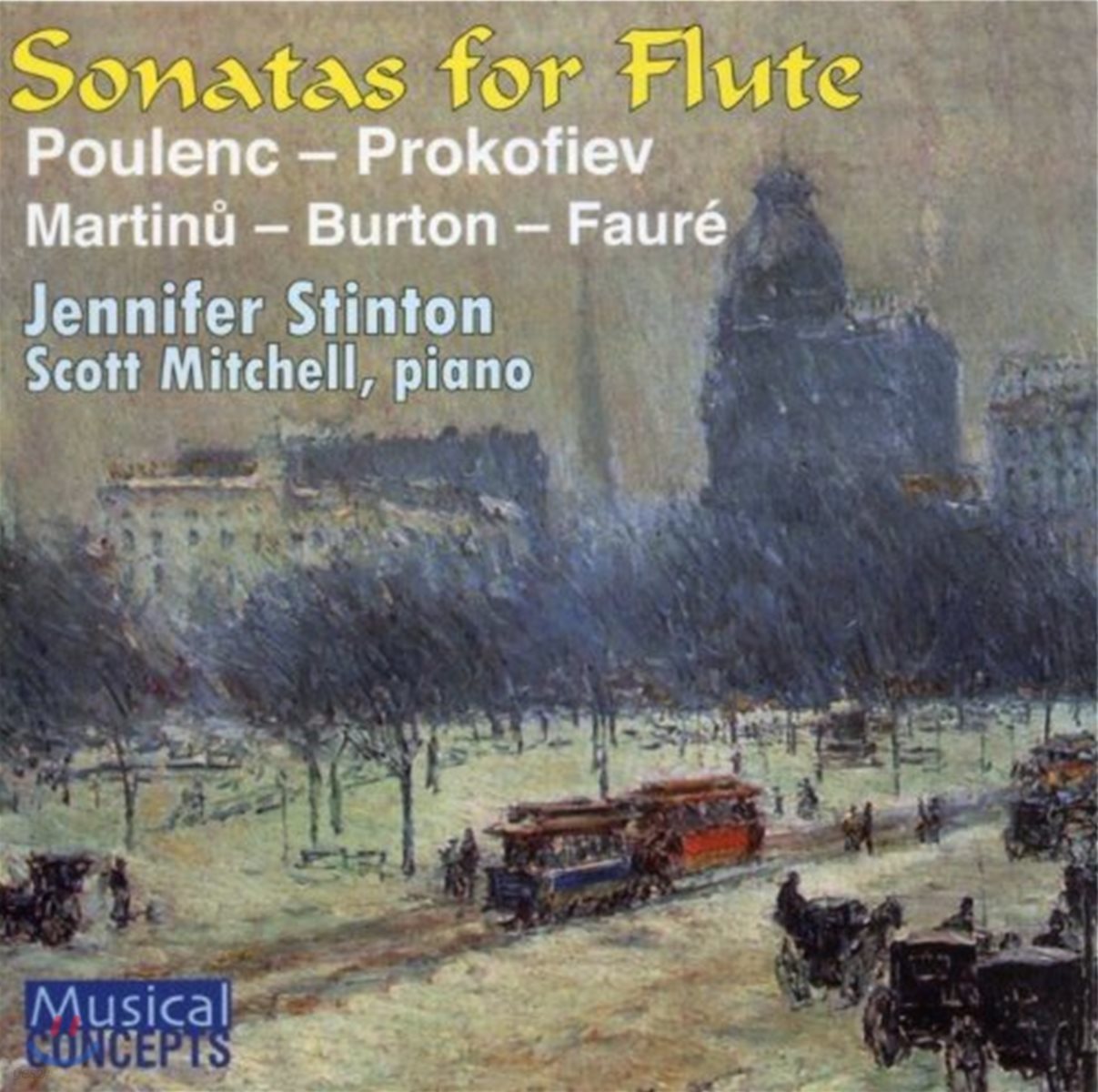 Jennifer Stinton 풀랑크 / 프로코피예프 / 마르티누 / 포레: 플루트를 위한 소나타 (Poulenc / Prokofiev / Martinu: Sonatas for Flute)