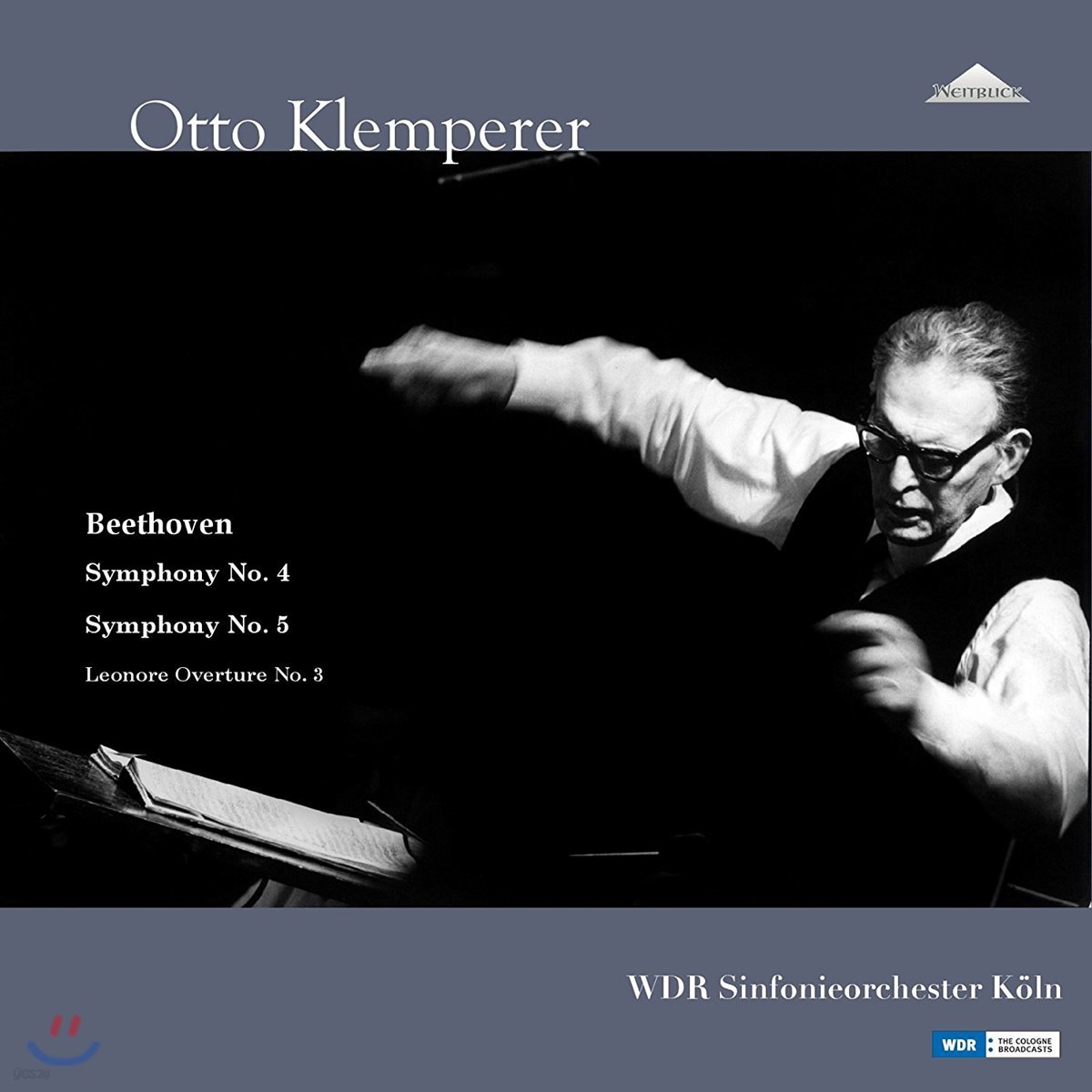 Otto Klemperer 베토벤: 교향곡 4, 5번 (Beethoven: Symphony Op.60, Op.67) [2LP] 