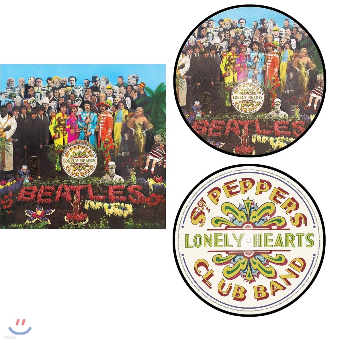 The Beatles (비틀즈) - Sgt. Pepper's Lonely Hearts Club Band [픽쳐 디스크 LP]