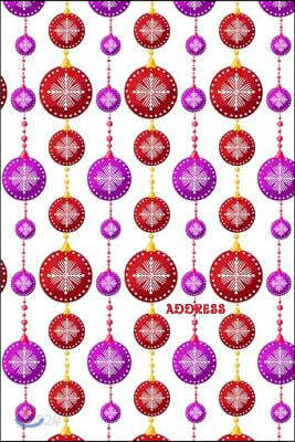 Address.: Address Book. (Christmas Edition Vol. 13) Glossy and Soft Cover, Large Print, Font, 6 X 9 for Contacts, Addresses, Pho