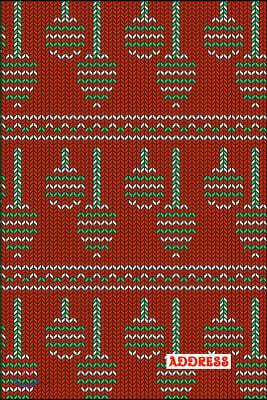 Address.: Address Book. (Christmas Edition Vol. 14) Glossy and Soft Cover, Large Print, Font, 6 X 9 for Contacts, Addresses, Pho
