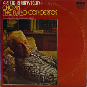 artur rubinstein  chopin the piaon concertors