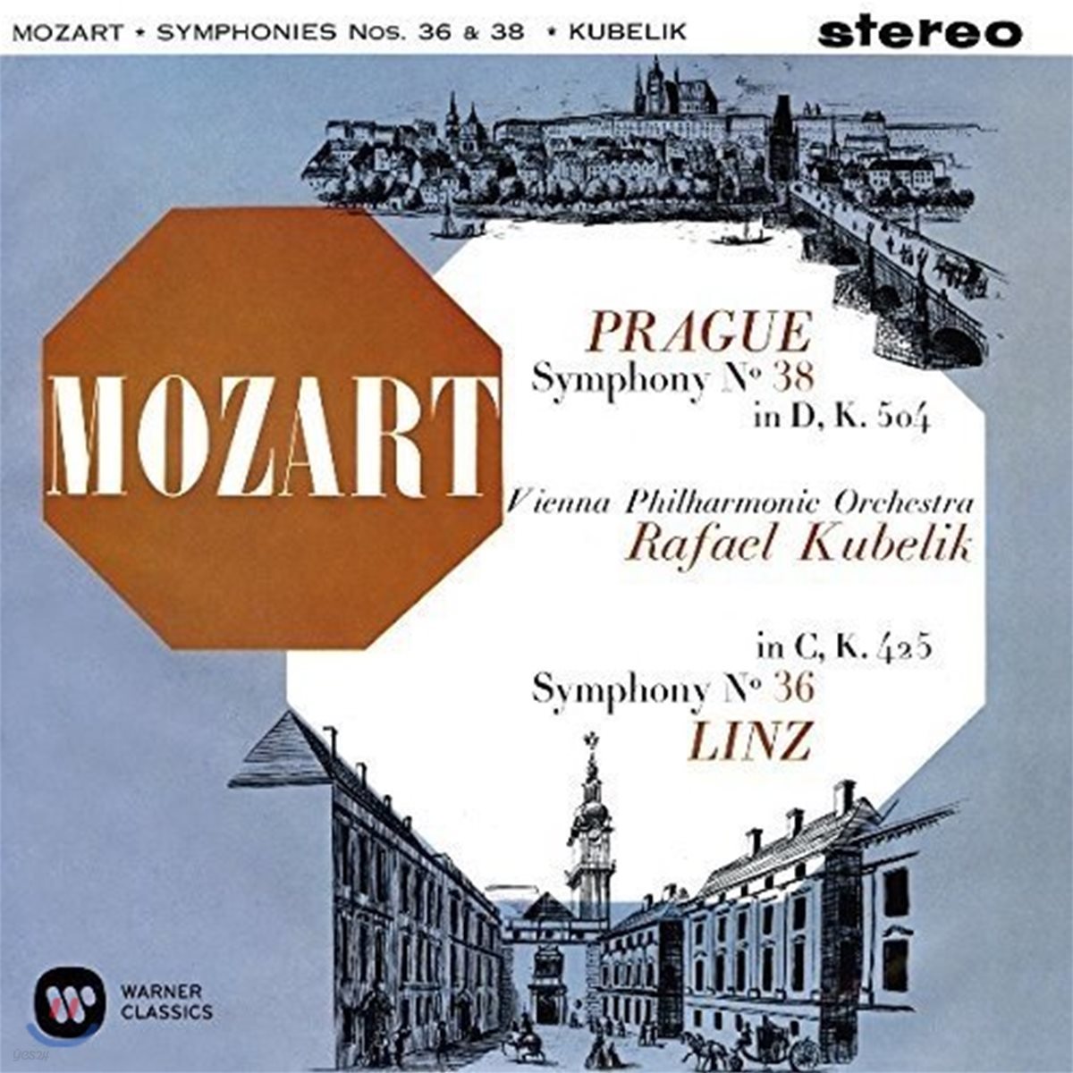 Rafael Kubelik 모차르트: 교향곡 36번 &#39;린츠&#39;, 38번 &#39;프라하&#39; (Mozart: Symphony K.425 &#39;Linz&#39;, K.504 &#39;Prague&#39;)