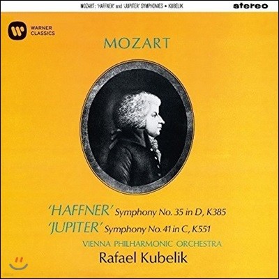 Rafael Kubelik Ʈ:  35 '', 41 '' (Mozart: Symphony K.385 'Haffner', K.551 'Jupiter')
