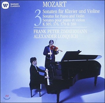 Frank Peter Zimmermann Ʈ: ̿ø ҳŸ 3 K.305, 378, 380 & 376 (Mozart: Sonatas for Violin & Piano Vol.3)