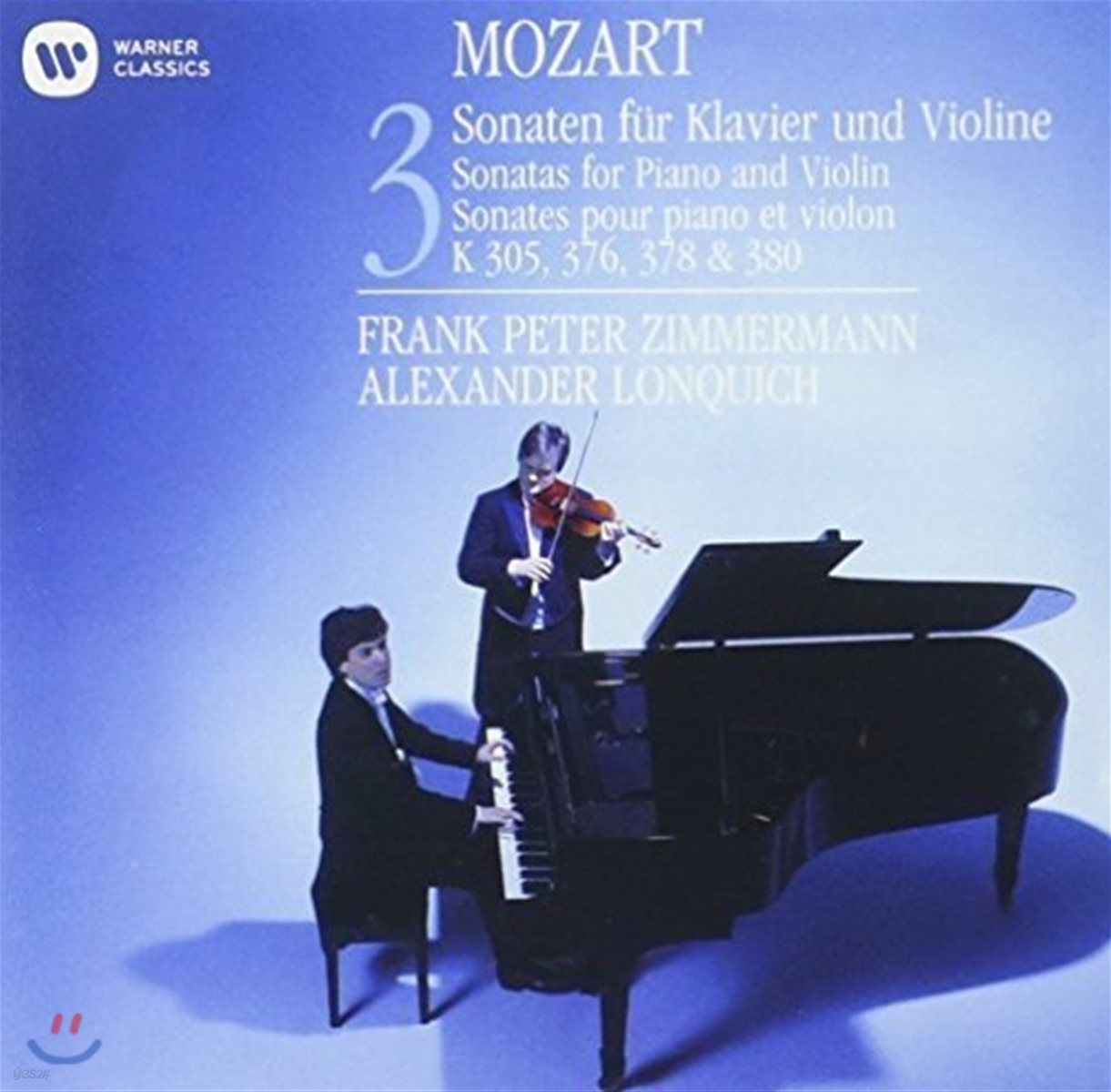 Frank Peter Zimmermann 모차르트: 바이올린 소나타 3집 K.305, 378, 380 &amp; 376 (Mozart: Sonatas for Violin &amp; Piano Vol.3)